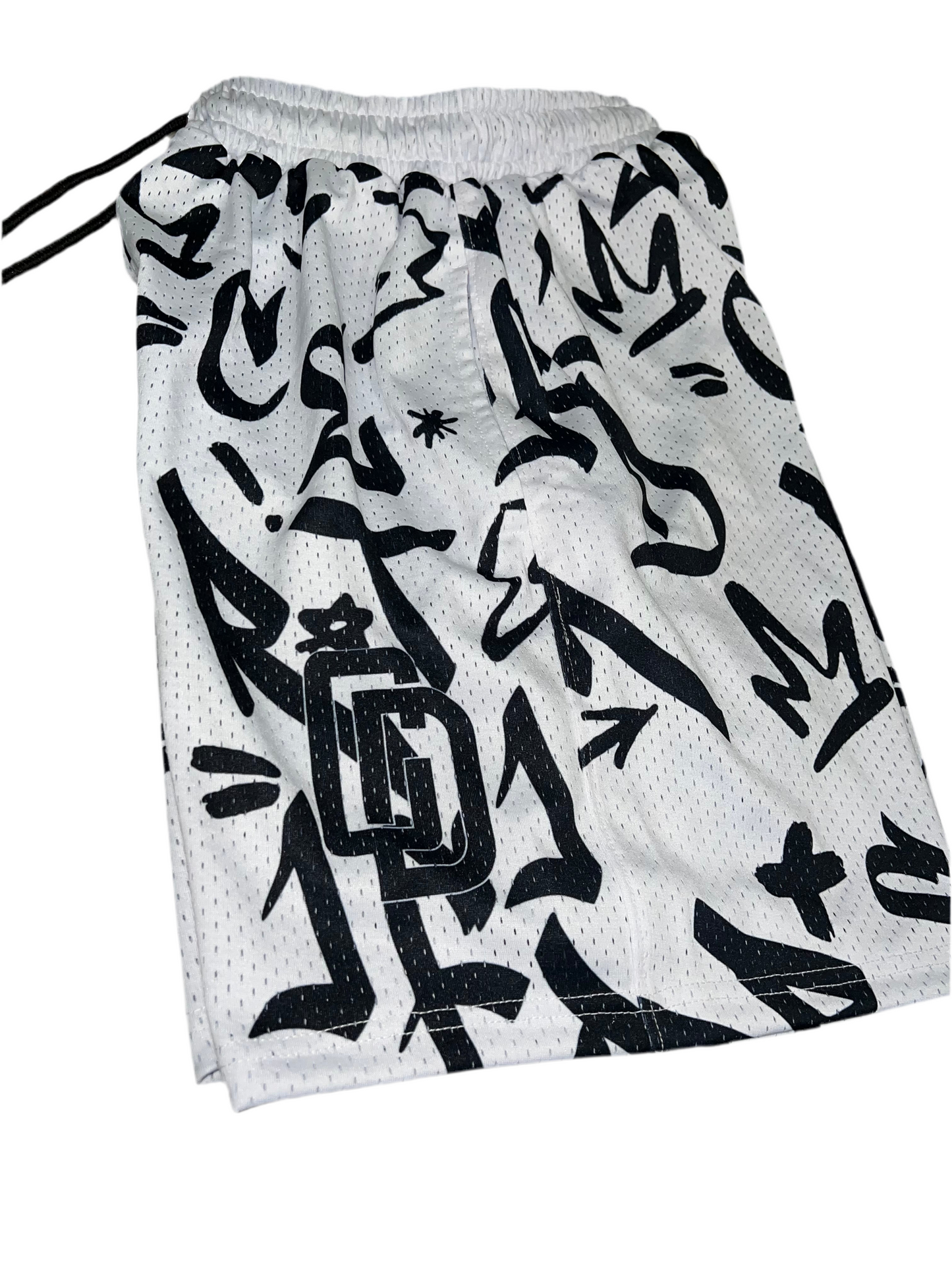 Graffiti Mesh Shorts