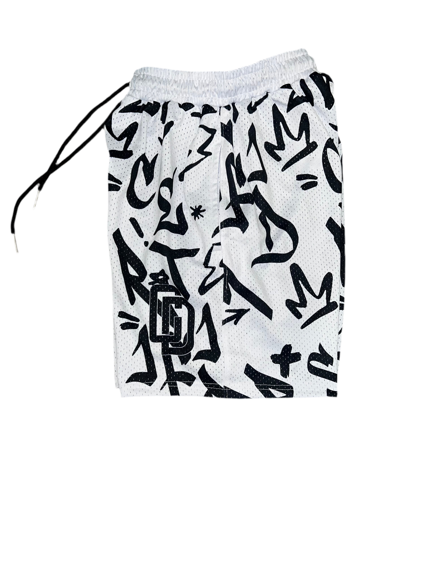 Graffiti Mesh Shorts