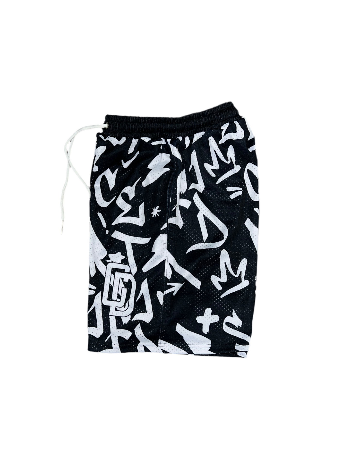 Graffiti Mesh Shorts