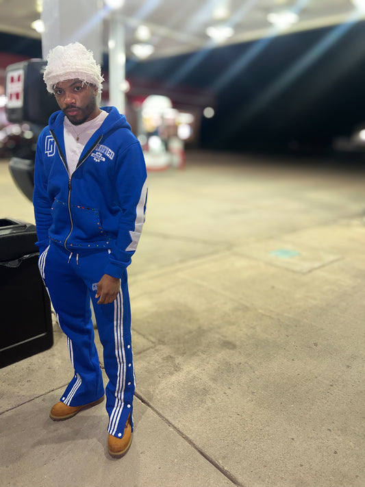 Royal Certified Rhinestone Hoodie