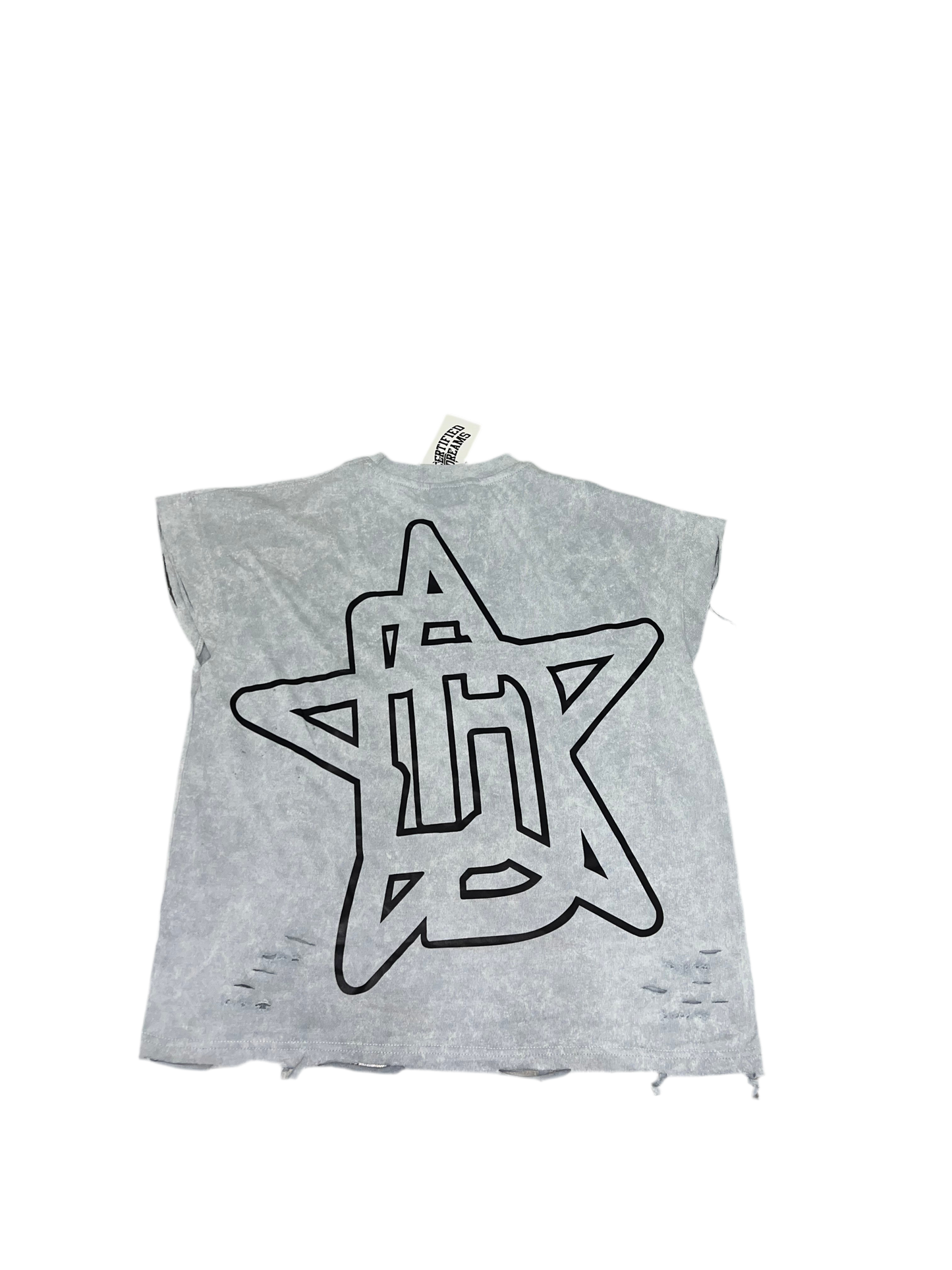 Certified Distressed Sleevless