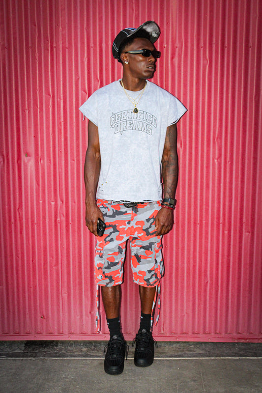 Certified Distressed Sleevless
