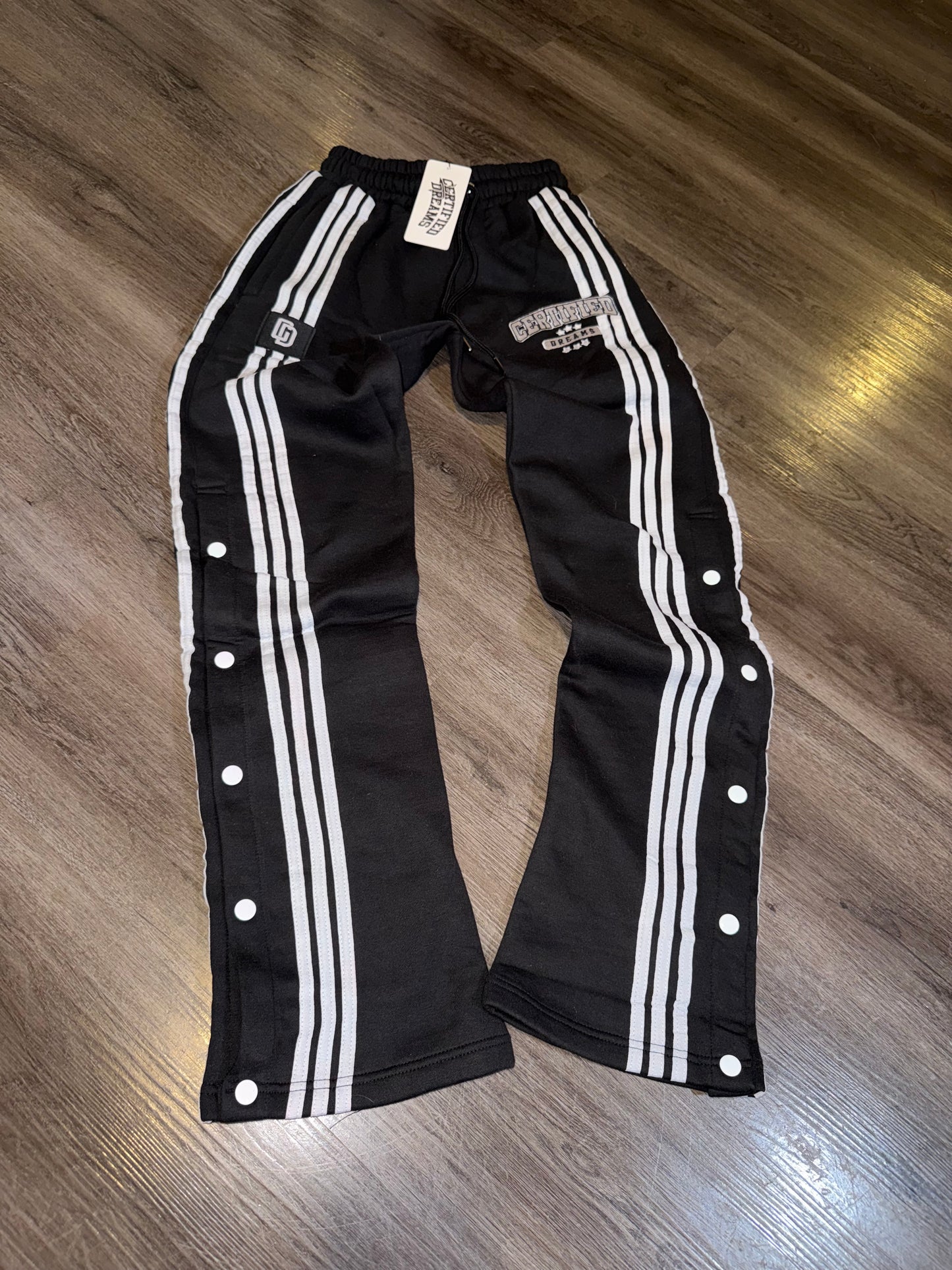 Black Certified Track Pants