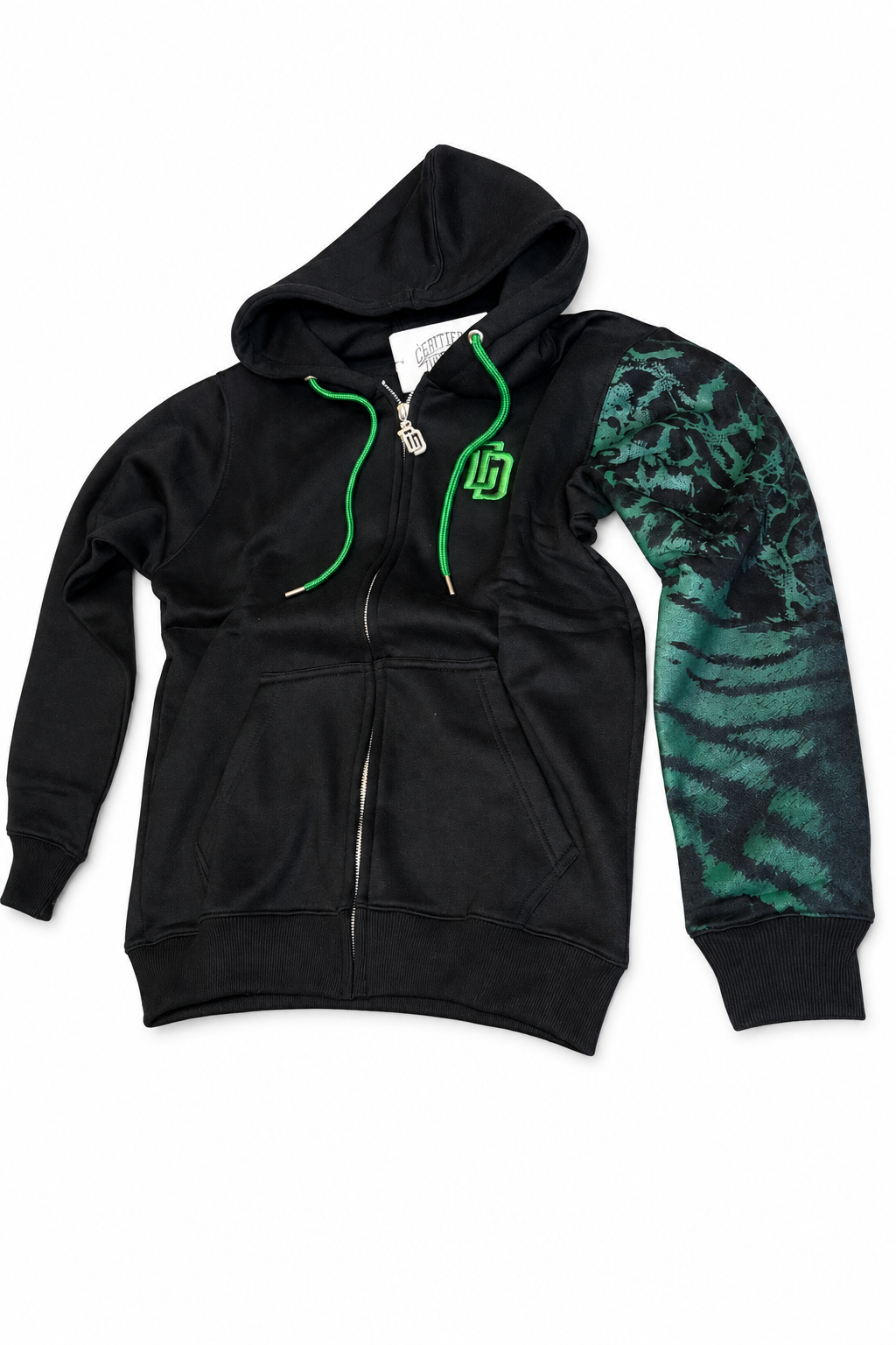 Full hoodie photo with white background